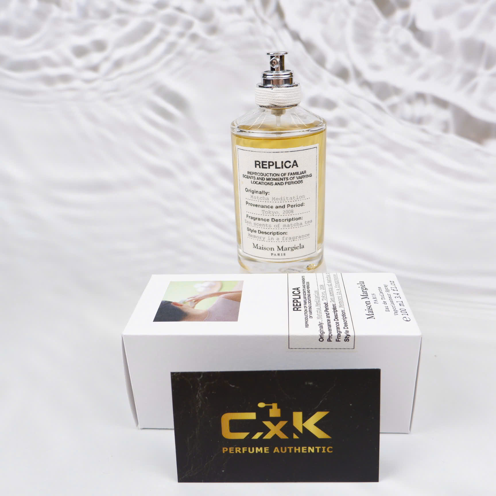 Nước Hoa Maison Margiela Replica Matcha Meditation Chính Hãng 4 Nước Hoa Maison Margiela Replica Matcha Meditation Chính Hãng - Ảnh 2