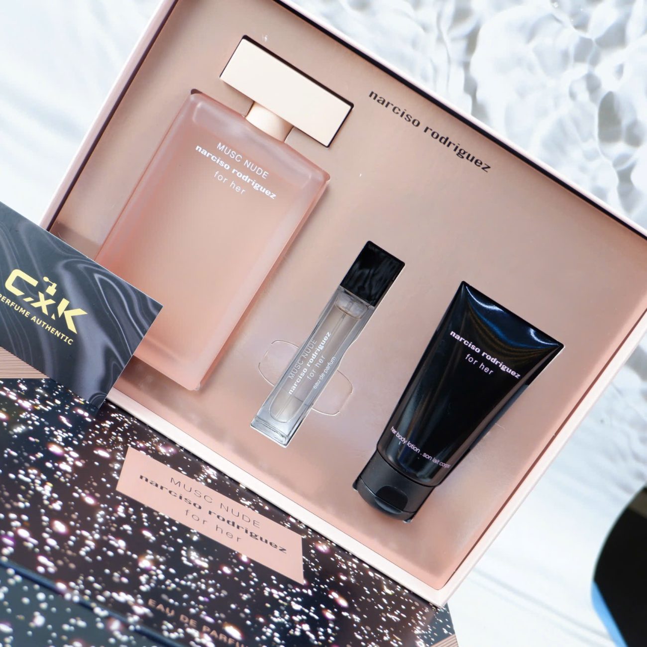 Alternative view of Set Narciso Rodriguez Musc Nude For Her EDP 100ml + 10ml + Body Lotion 50ml