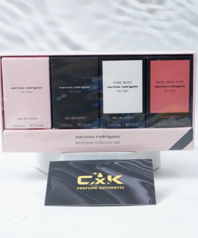 Set Nước Hoa Nữ Narciso Rodriguez For Her Collection 4 món ( 4 x 7.5ml )