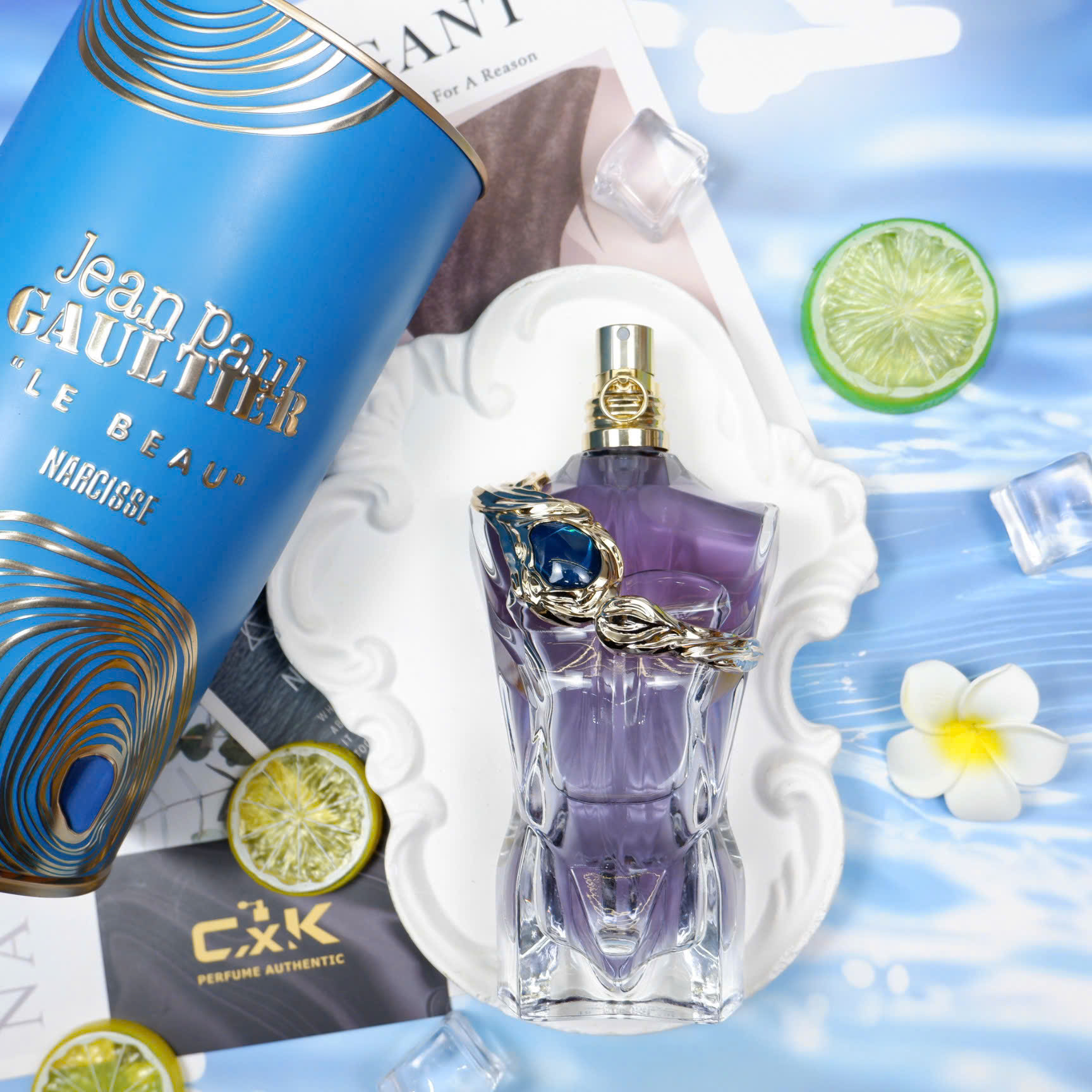 Nước Hoa Jean Paul Gaultier JPG Le Beau Narcisse EDP Chính Hãng 5 Nước Hoa Jean Paul Gaultier JPG Le Beau Narcisse EDP Chính Hãng - Ảnh 3