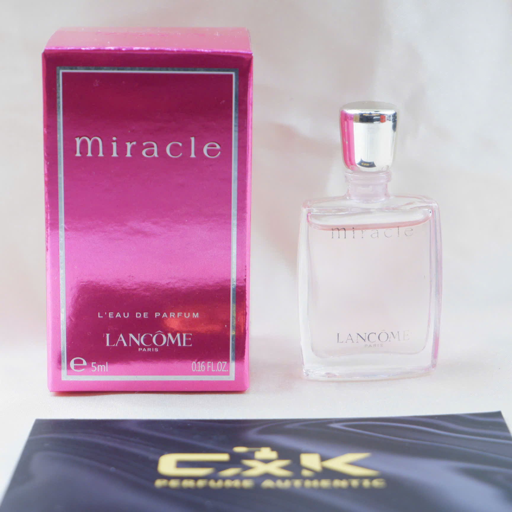 Mini Lancôme Miracle EDP 5ml 3 Mini Lancôme Miracle EDP 5ml